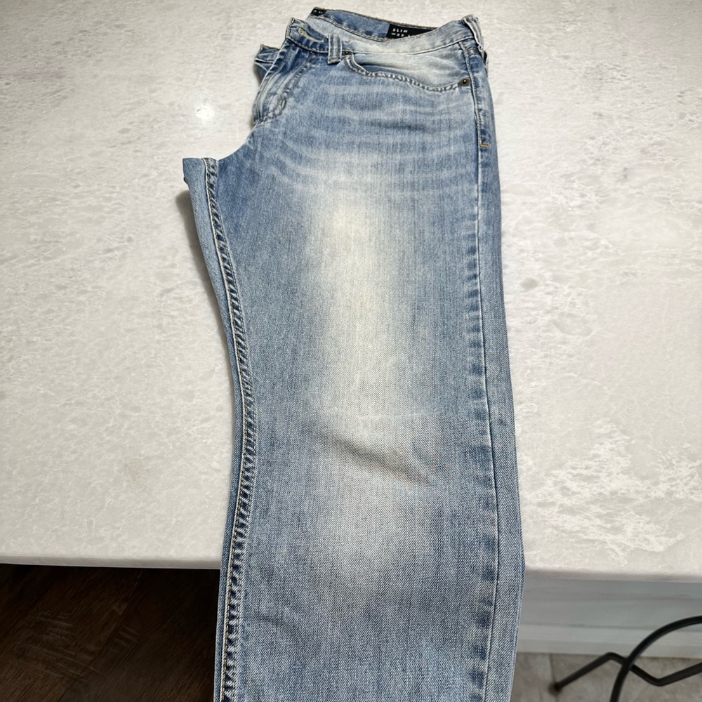 Light blue jeans